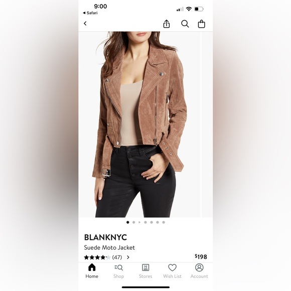 Brown suede jacket - Picture 1 of 4